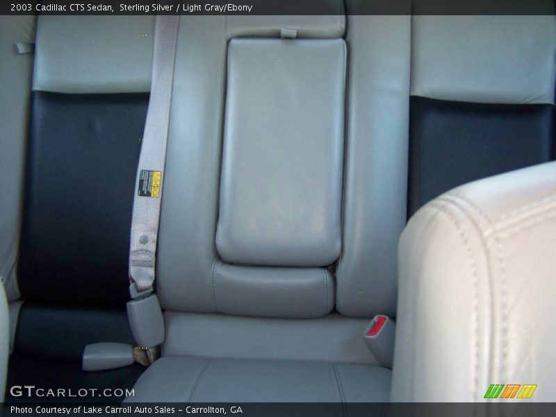 Sterling Silver / Light Gray/Ebony 2003 Cadillac CTS Sedan