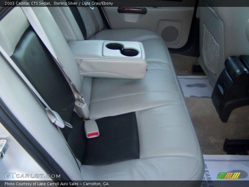 Sterling Silver / Light Gray/Ebony 2003 Cadillac CTS Sedan