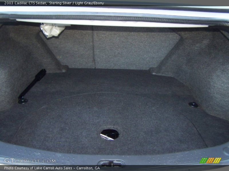 Sterling Silver / Light Gray/Ebony 2003 Cadillac CTS Sedan
