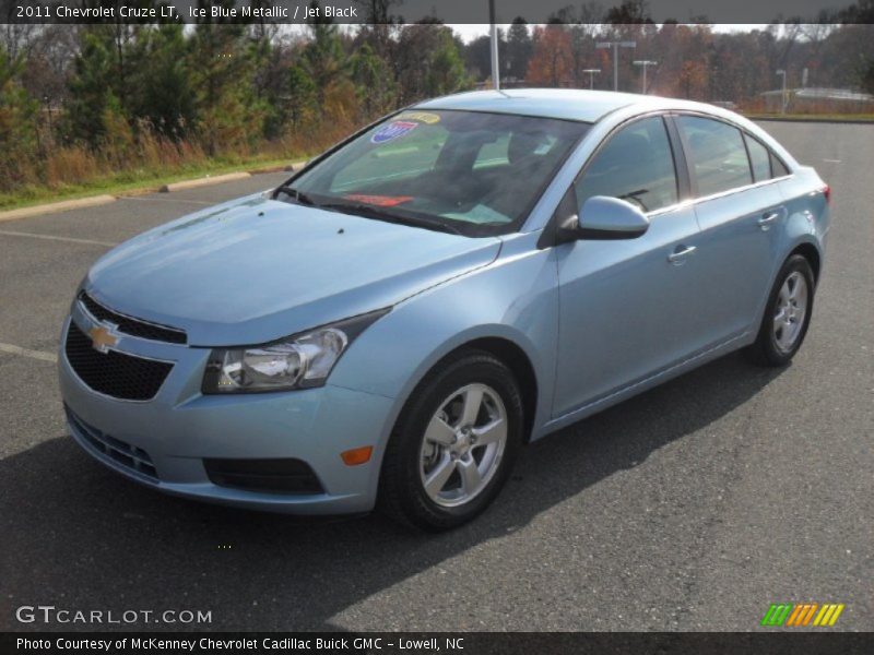 Ice Blue Metallic / Jet Black 2011 Chevrolet Cruze LT