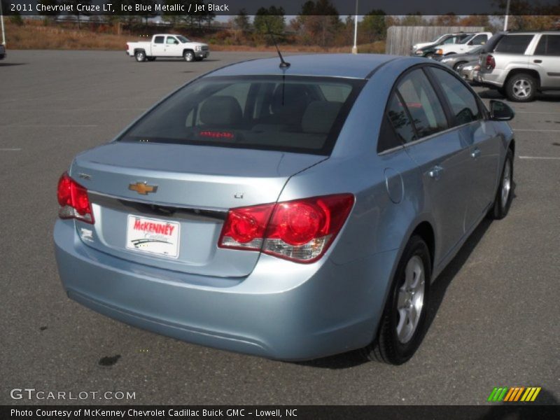 Ice Blue Metallic / Jet Black 2011 Chevrolet Cruze LT