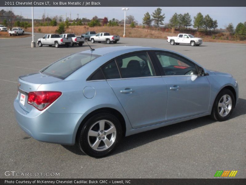 Ice Blue Metallic / Jet Black 2011 Chevrolet Cruze LT