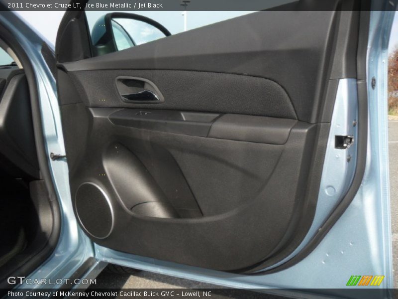 Ice Blue Metallic / Jet Black 2011 Chevrolet Cruze LT