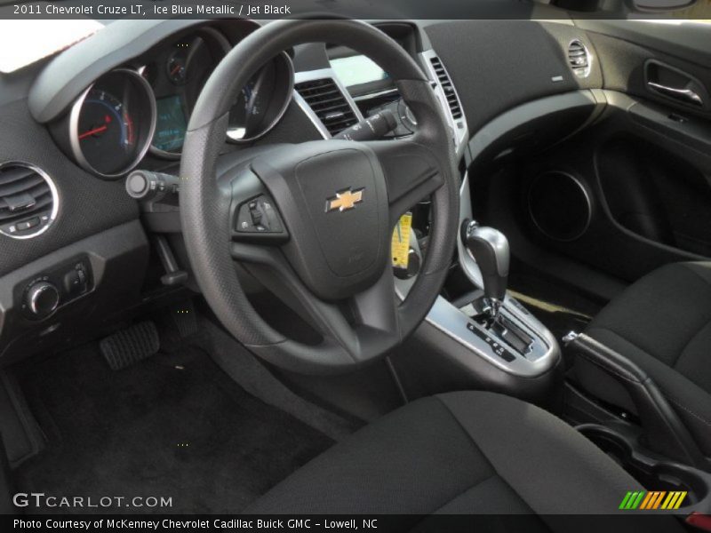 Ice Blue Metallic / Jet Black 2011 Chevrolet Cruze LT