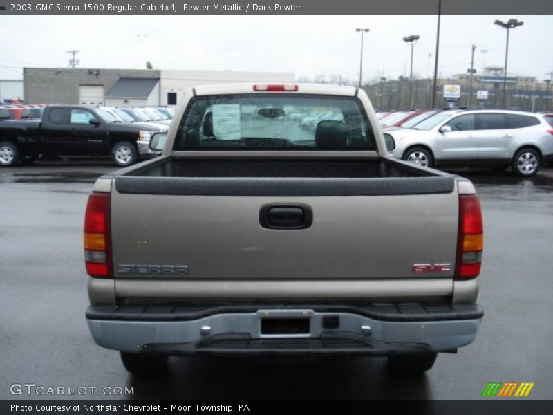 Pewter Metallic / Dark Pewter 2003 GMC Sierra 1500 Regular Cab 4x4