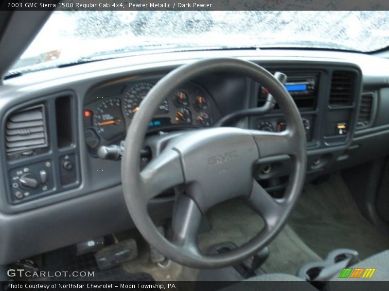 Pewter Metallic / Dark Pewter 2003 GMC Sierra 1500 Regular Cab 4x4