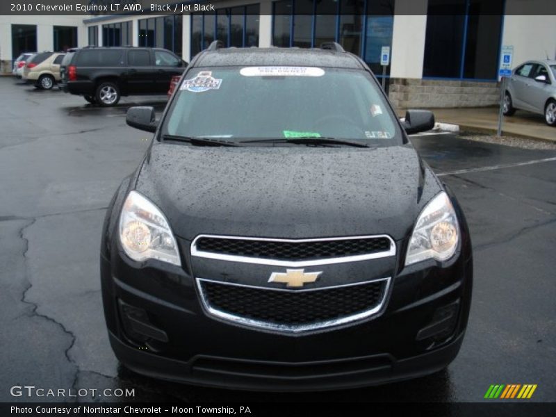 Black / Jet Black 2010 Chevrolet Equinox LT AWD