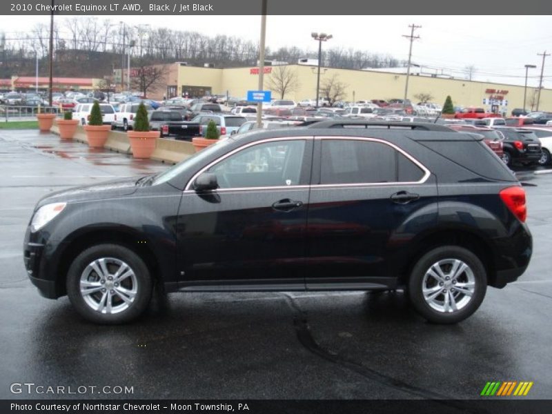 Black / Jet Black 2010 Chevrolet Equinox LT AWD