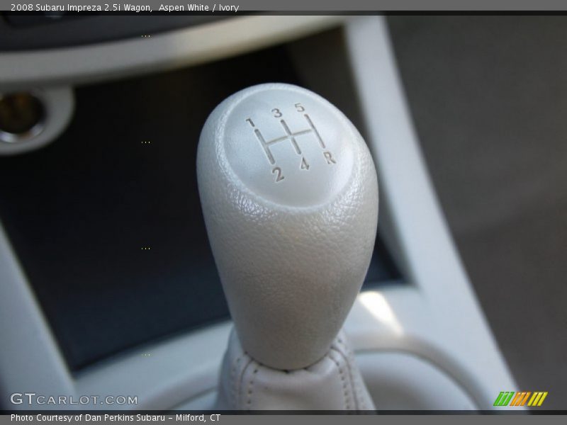Aspen White / Ivory 2008 Subaru Impreza 2.5i Wagon