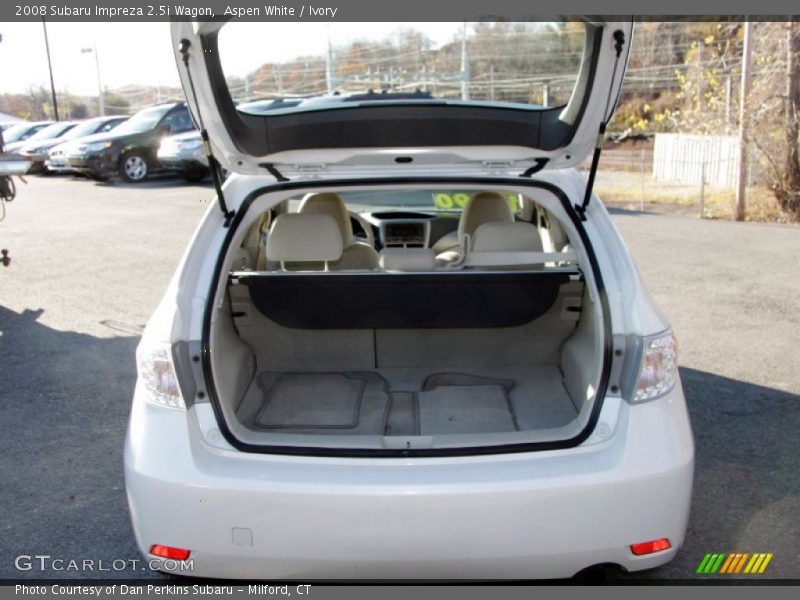 Aspen White / Ivory 2008 Subaru Impreza 2.5i Wagon