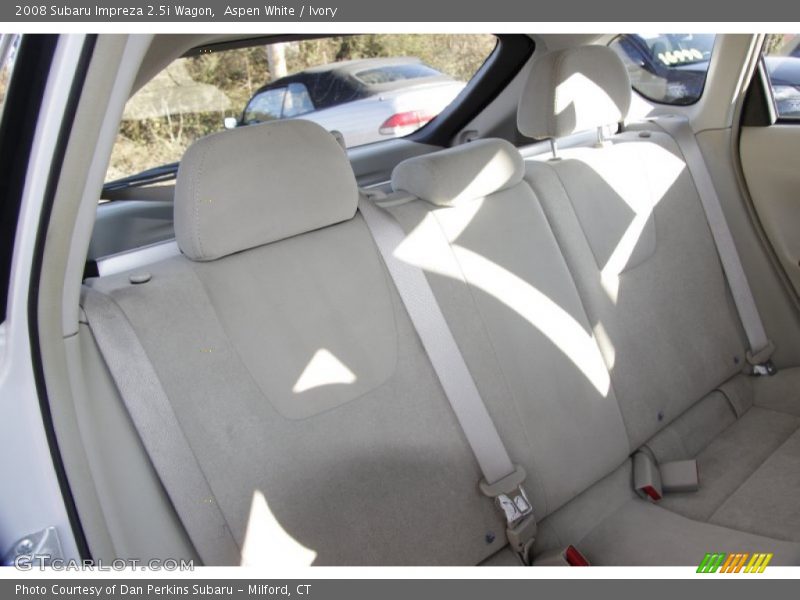 Aspen White / Ivory 2008 Subaru Impreza 2.5i Wagon