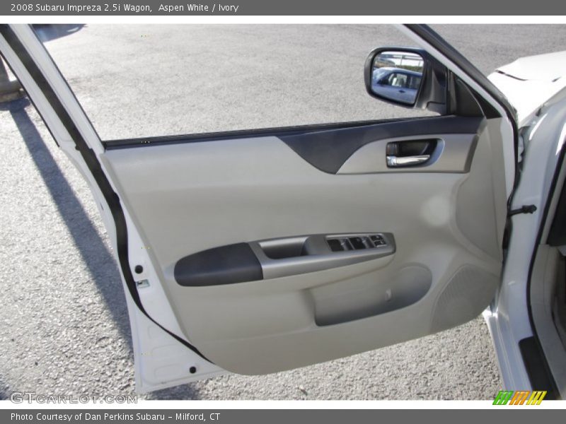 Aspen White / Ivory 2008 Subaru Impreza 2.5i Wagon