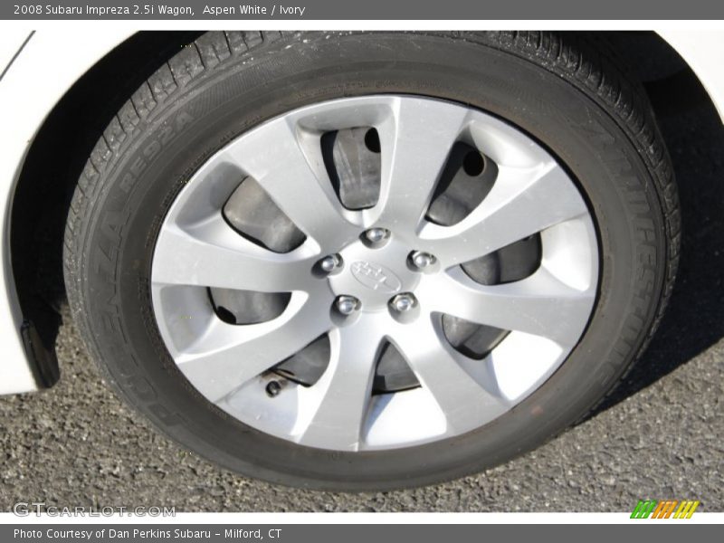 Aspen White / Ivory 2008 Subaru Impreza 2.5i Wagon