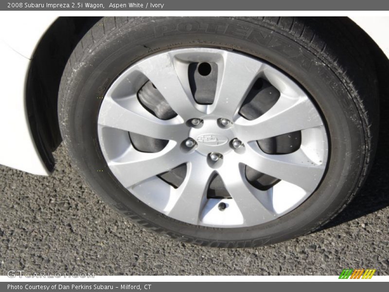 Aspen White / Ivory 2008 Subaru Impreza 2.5i Wagon