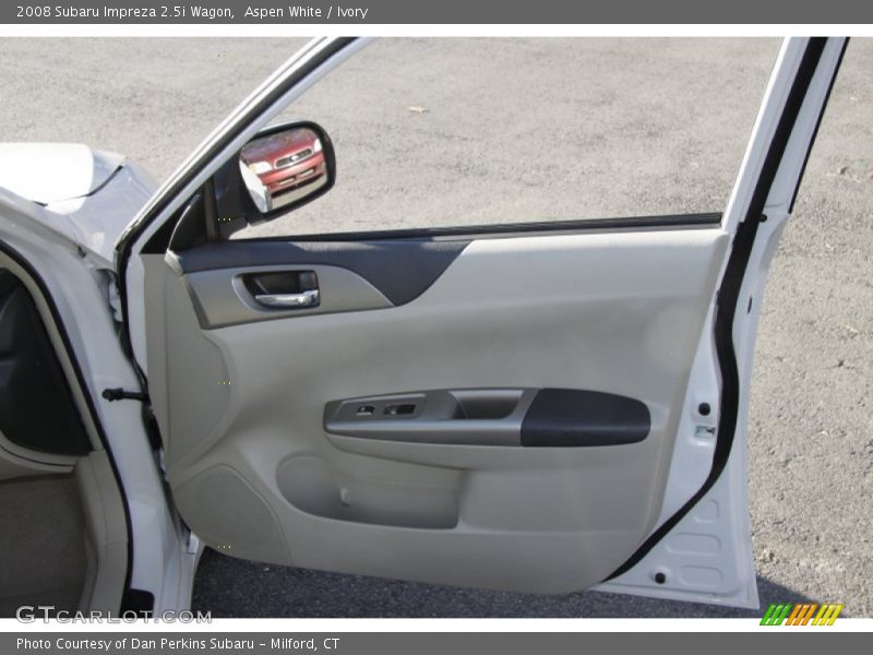 Aspen White / Ivory 2008 Subaru Impreza 2.5i Wagon