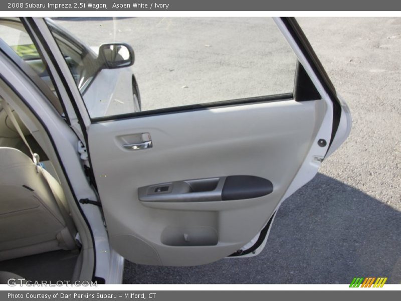 Aspen White / Ivory 2008 Subaru Impreza 2.5i Wagon