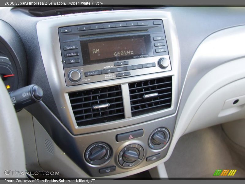 Aspen White / Ivory 2008 Subaru Impreza 2.5i Wagon