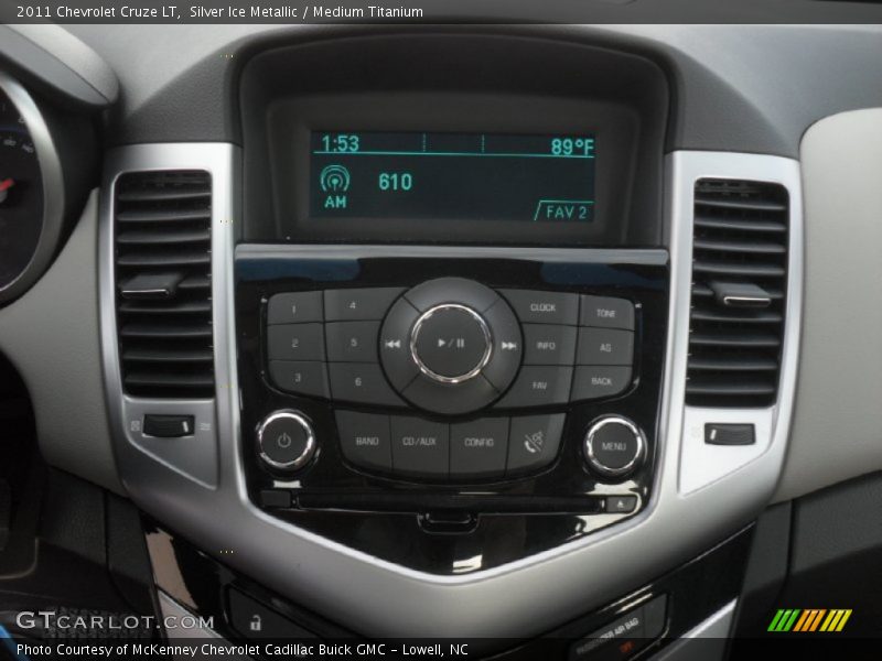 Silver Ice Metallic / Medium Titanium 2011 Chevrolet Cruze LT