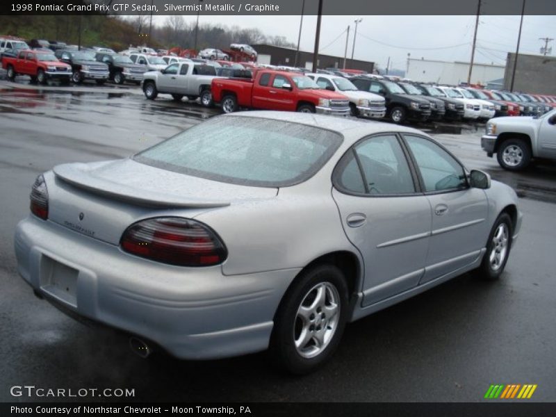 Silvermist Metallic / Graphite 1998 Pontiac Grand Prix GTP Sedan