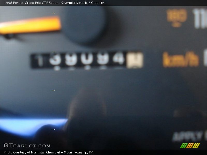 Silvermist Metallic / Graphite 1998 Pontiac Grand Prix GTP Sedan