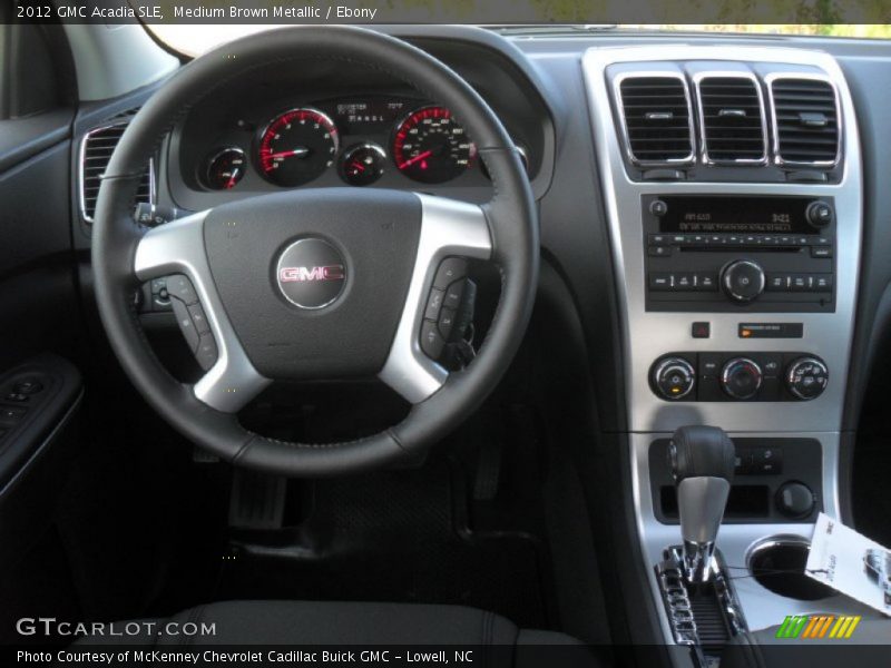 Medium Brown Metallic / Ebony 2012 GMC Acadia SLE
