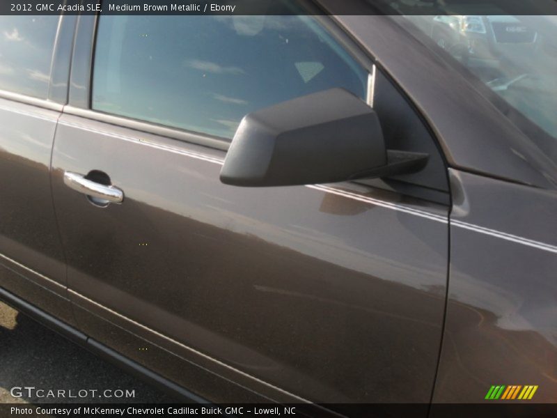 Medium Brown Metallic / Ebony 2012 GMC Acadia SLE