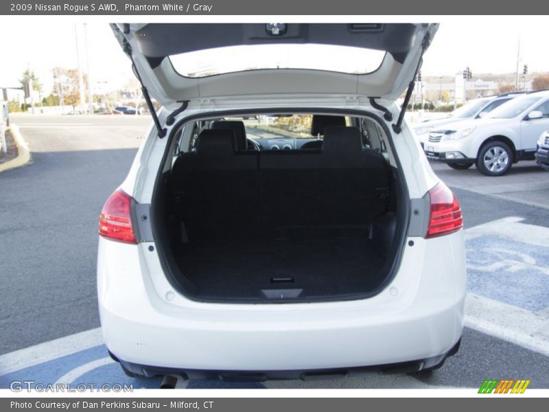 Phantom White / Gray 2009 Nissan Rogue S AWD