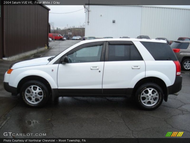 Polar White / Gray 2004 Saturn VUE V6