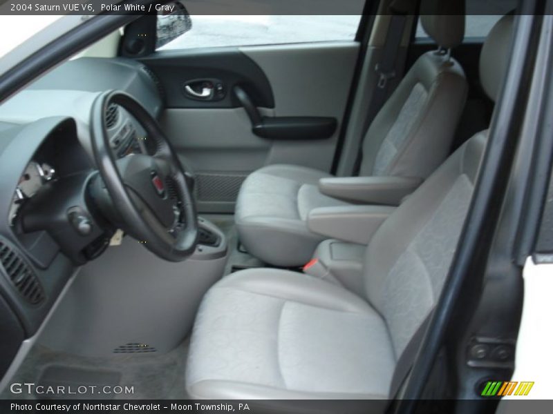 Polar White / Gray 2004 Saturn VUE V6