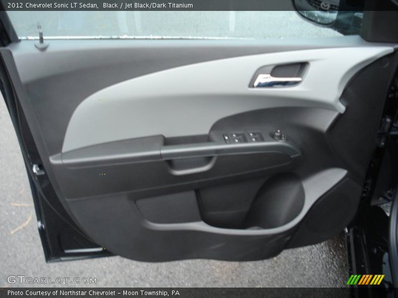 Black / Jet Black/Dark Titanium 2012 Chevrolet Sonic LT Sedan