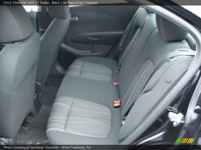 Black / Jet Black/Dark Titanium 2012 Chevrolet Sonic LT Sedan
