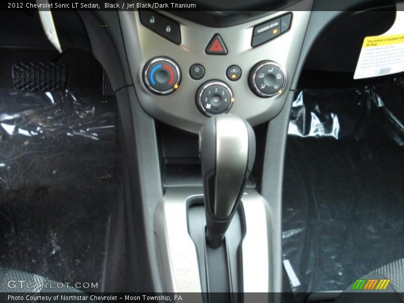 Black / Jet Black/Dark Titanium 2012 Chevrolet Sonic LT Sedan