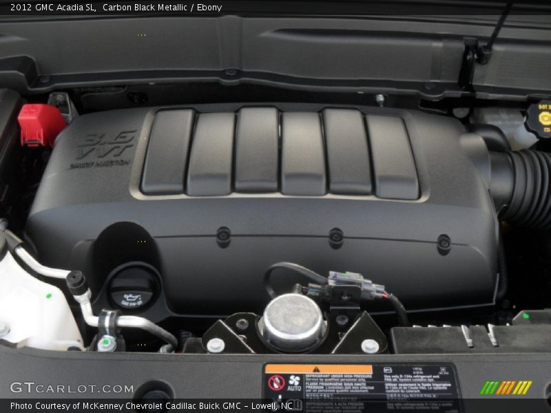  2012 Acadia SL Engine - 3.6 Liter SIDI DOHC 24-Valve VVT V6
