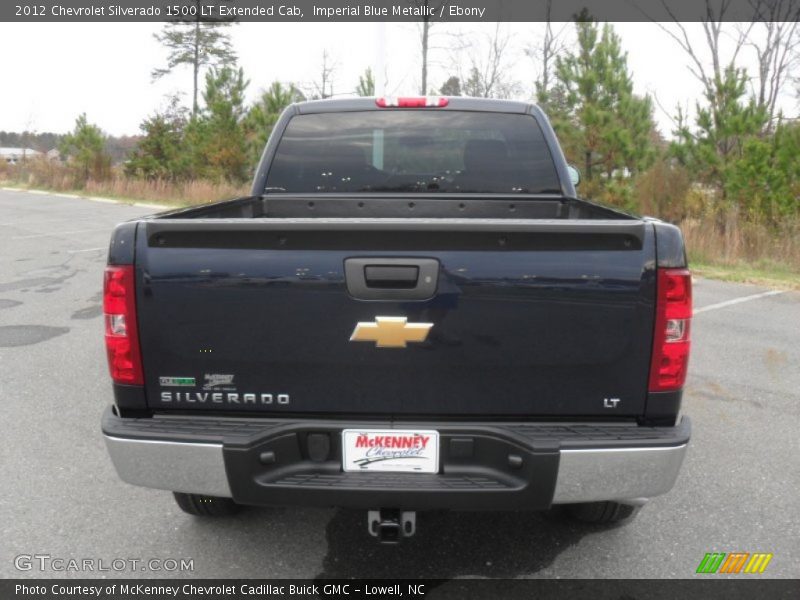 Imperial Blue Metallic / Ebony 2012 Chevrolet Silverado 1500 LT Extended Cab