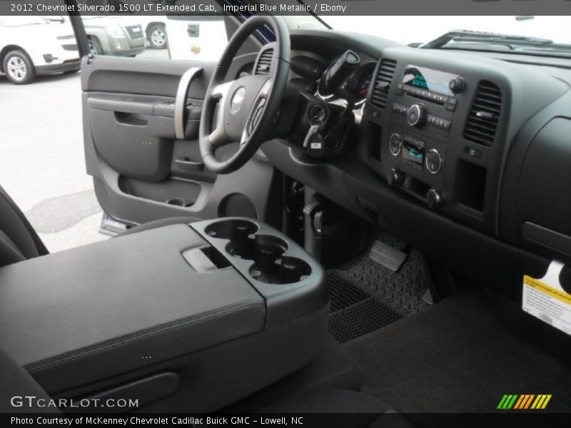 Imperial Blue Metallic / Ebony 2012 Chevrolet Silverado 1500 LT Extended Cab