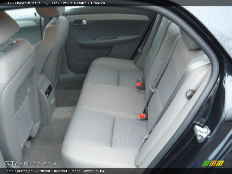 Black Granite Metallic / Titanium 2012 Chevrolet Malibu LS