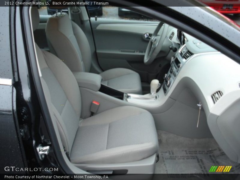 Black Granite Metallic / Titanium 2012 Chevrolet Malibu LS