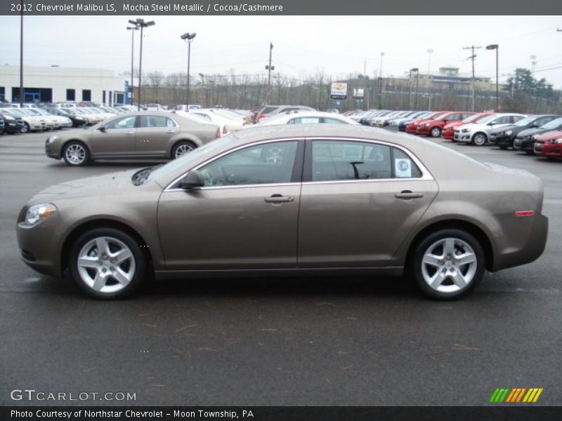 Mocha Steel Metallic / Cocoa/Cashmere 2012 Chevrolet Malibu LS