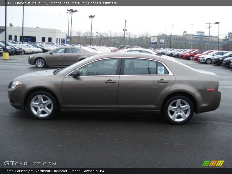 Mocha Steel Metallic / Cocoa/Cashmere 2012 Chevrolet Malibu LS