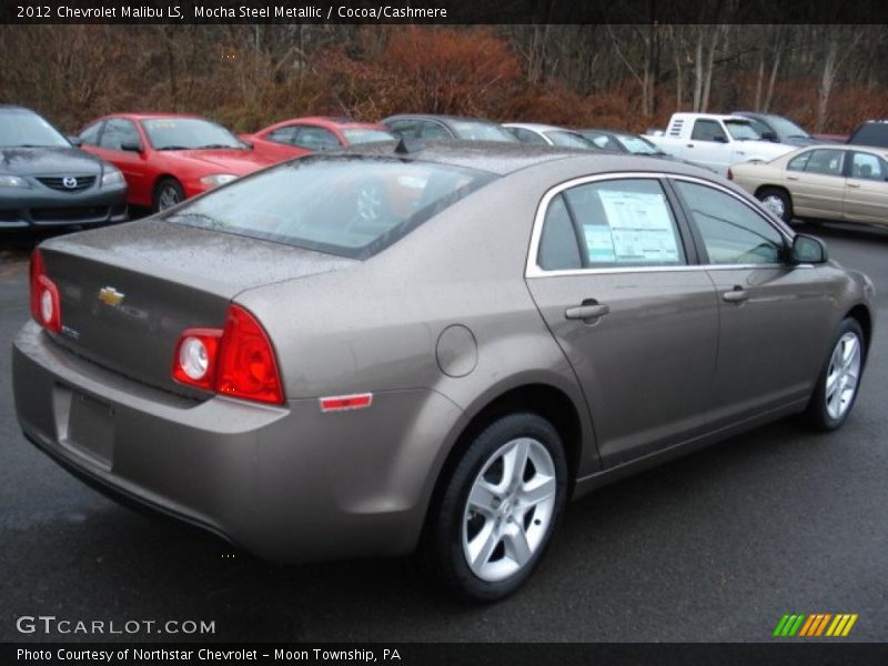 Mocha Steel Metallic / Cocoa/Cashmere 2012 Chevrolet Malibu LS