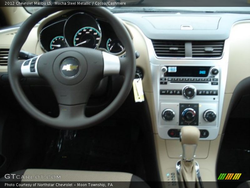 Mocha Steel Metallic / Cocoa/Cashmere 2012 Chevrolet Malibu LS