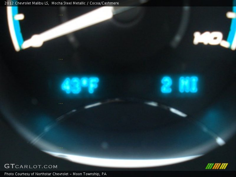 Mocha Steel Metallic / Cocoa/Cashmere 2012 Chevrolet Malibu LS