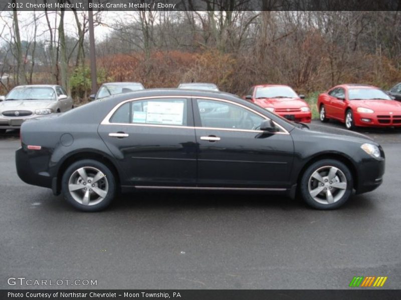 Black Granite Metallic / Ebony 2012 Chevrolet Malibu LT