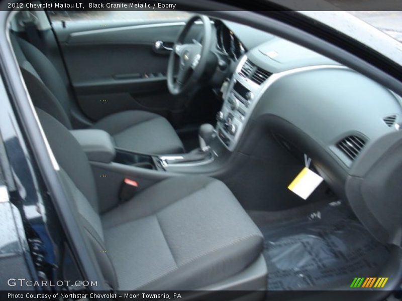 Black Granite Metallic / Ebony 2012 Chevrolet Malibu LT