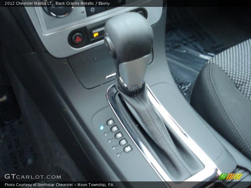 Black Granite Metallic / Ebony 2012 Chevrolet Malibu LT