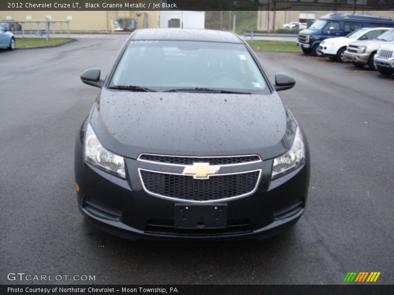 Black Granite Metallic / Jet Black 2012 Chevrolet Cruze LT