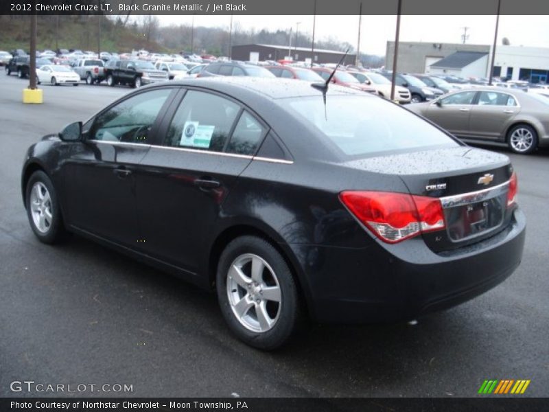 Black Granite Metallic / Jet Black 2012 Chevrolet Cruze LT