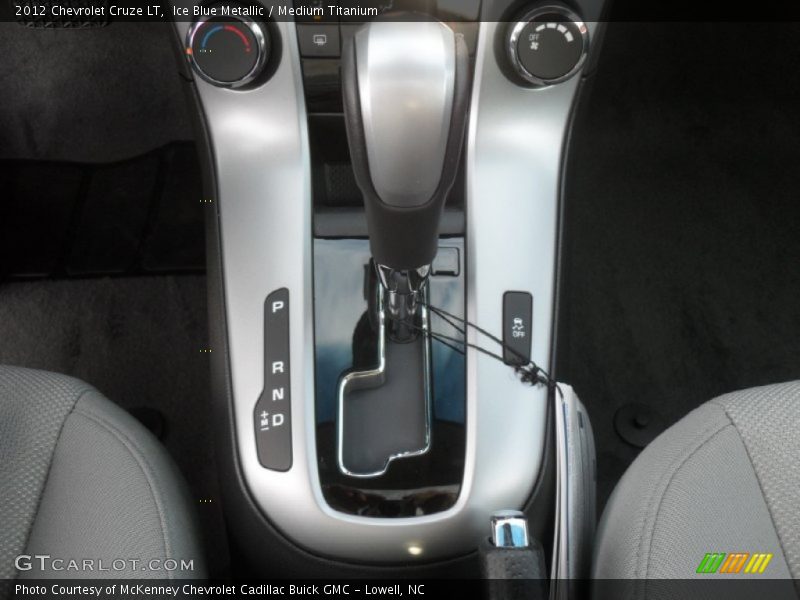 Ice Blue Metallic / Medium Titanium 2012 Chevrolet Cruze LT