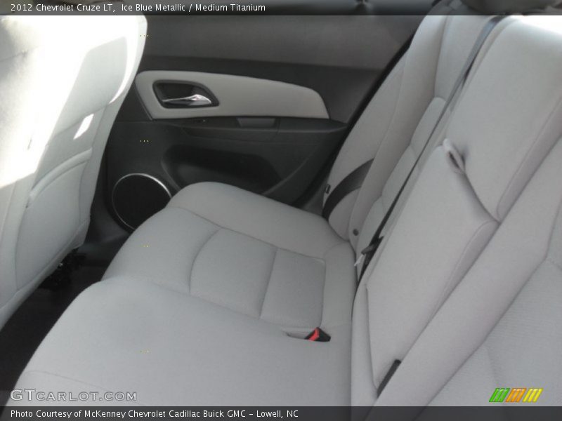 Ice Blue Metallic / Medium Titanium 2012 Chevrolet Cruze LT