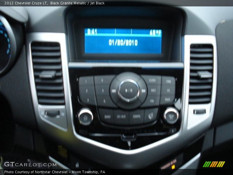 Black Granite Metallic / Jet Black 2012 Chevrolet Cruze LT